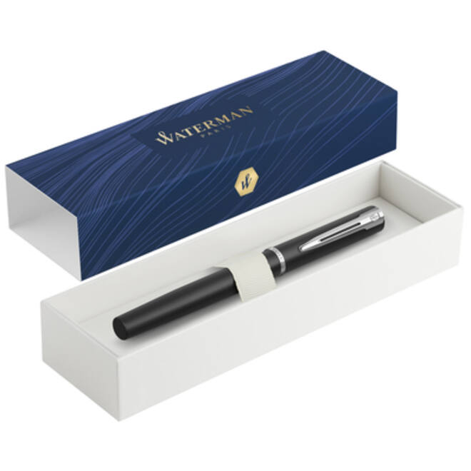 Vulpen Waterman Allure black lacquer CT fijn
