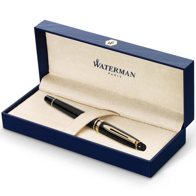 Vulpen Waterman Expert black lacquer GT medium