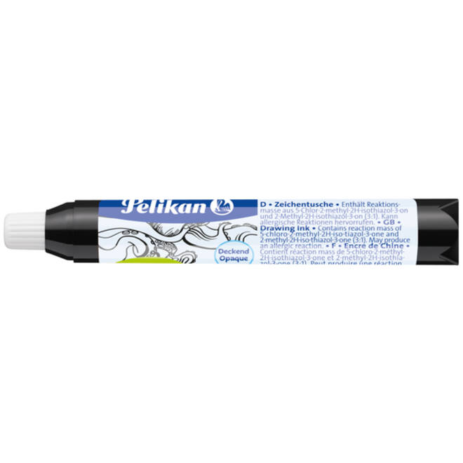 Oostindische inkt Pelikan pipet 9ml zwart