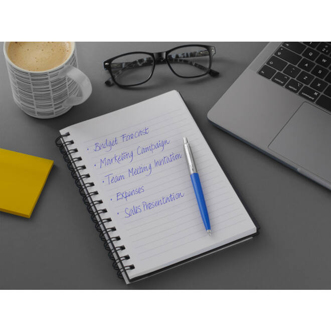 Balpen Parker Jotter Original blue CT medium blister à 1 stuk