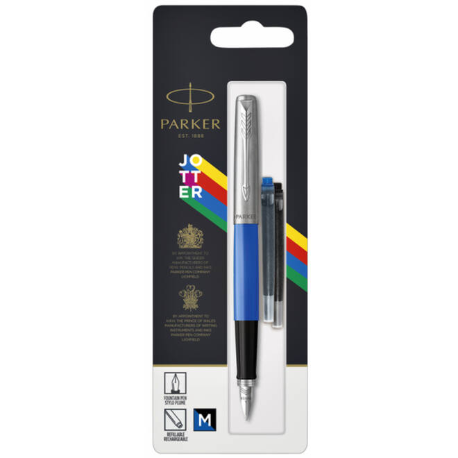 Vulpen Parker Jotter Original CT M blauw blister à 1 stuk