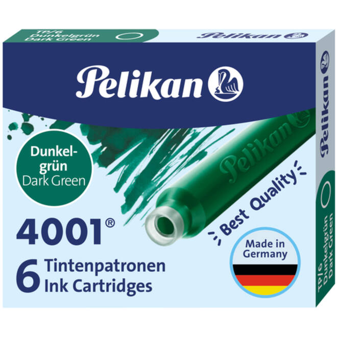 Inktpatroon Pelikan 4001 donkergroen