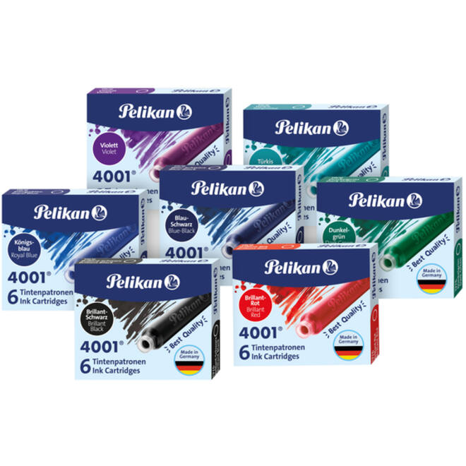 Inktpatroon Pelikan 4001 donkergroen