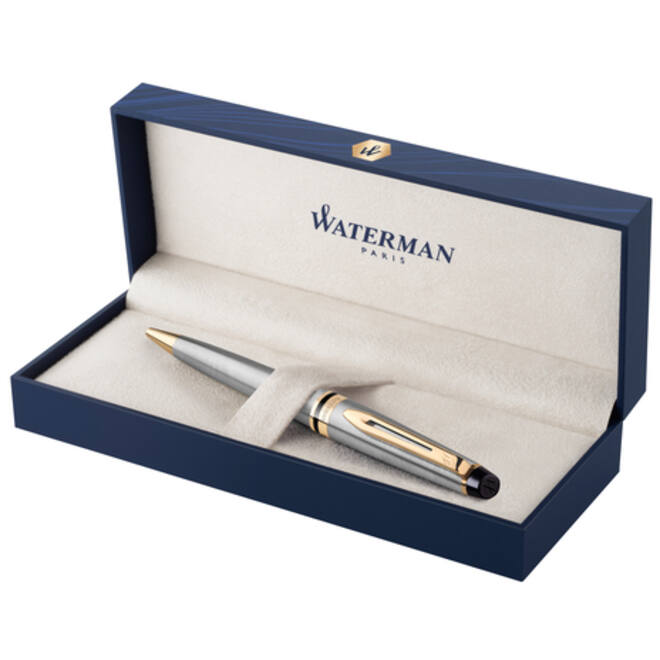 Balpen Waterman Expert stainless steel GT medium