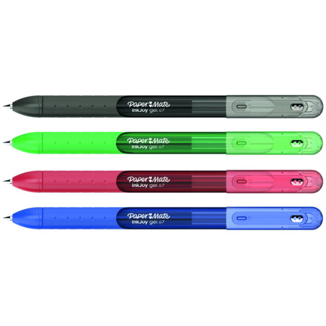 Gelschrijver Paper Mate Inkjoy 600 stick STD assorti