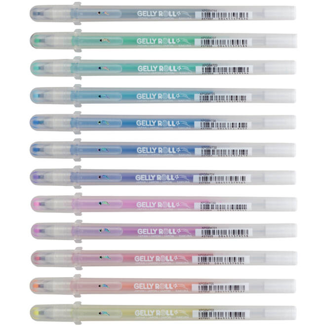 Gelschrijver Sakura Gelly Roll Stardust glitter assorti