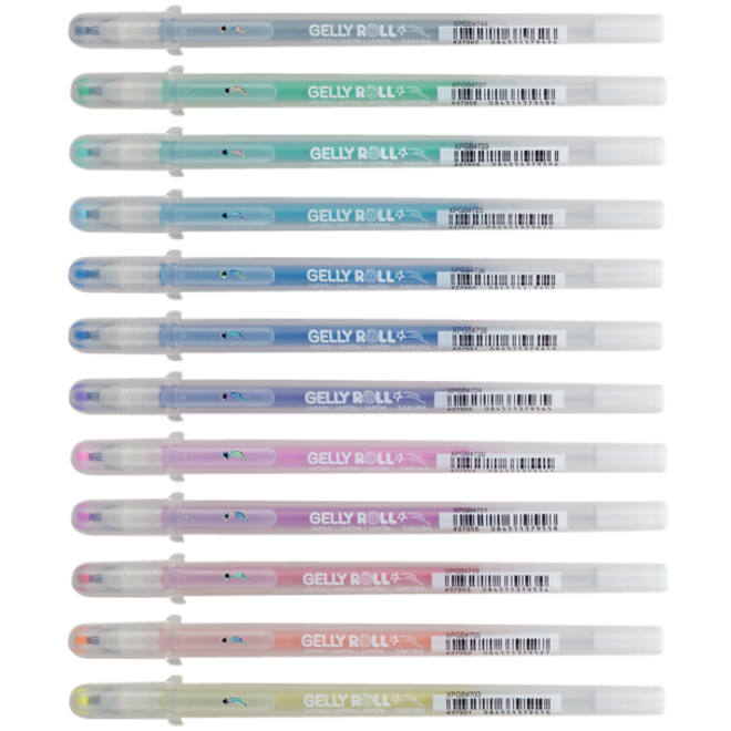 Gelschrijver Sakura Gelly Roll Stardust glitter assorti