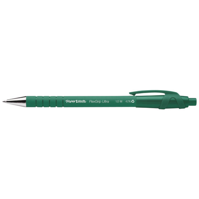 Balpen Paper Mate Flexgrip Ultra medium groen