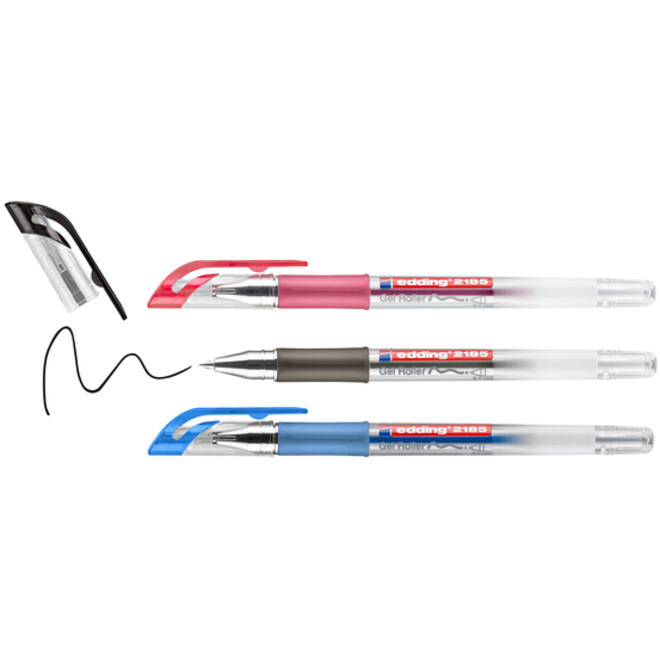 Gelschrijver edding 2185 medium assorti set à 3 stuks