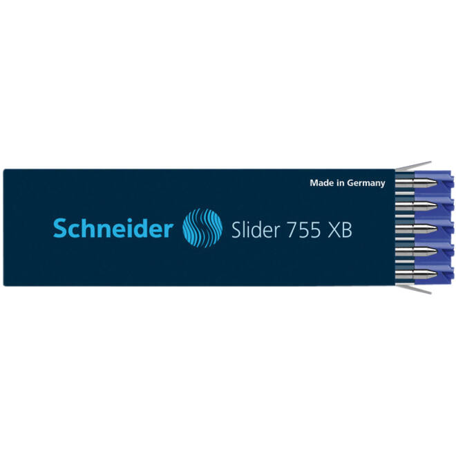 Balpenvulling Schneider 755 Slider Jumbo extra breed blauw