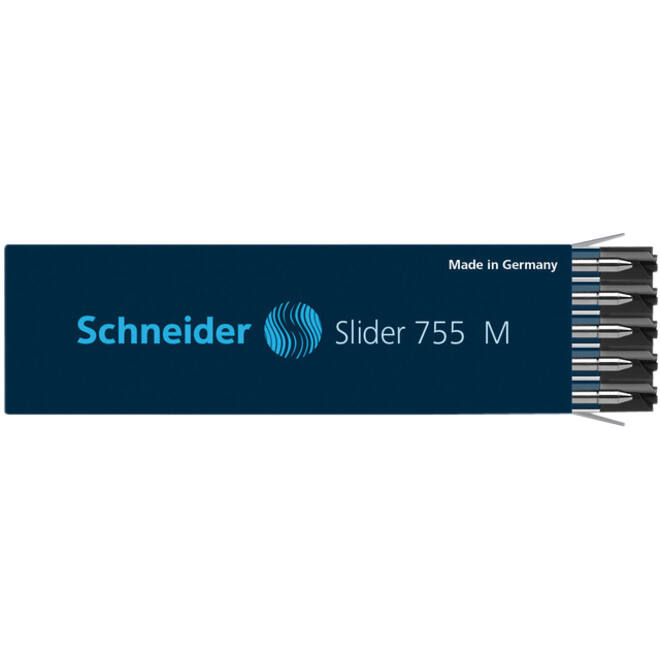 Balpenvulling Schneider 755 Slider Jumbo medium zwart