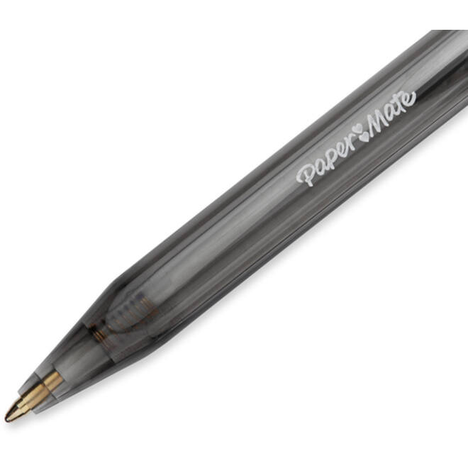 Balpen Paper Mate Inkjoy 100RT medium zwart valuepack 80+20 gratis