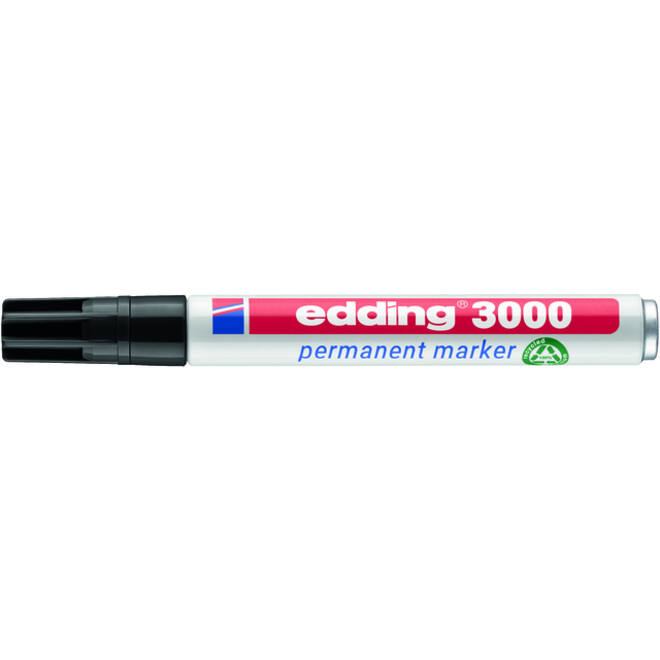 Viltstift edding 3000 rond 1.5-3 mm zwart