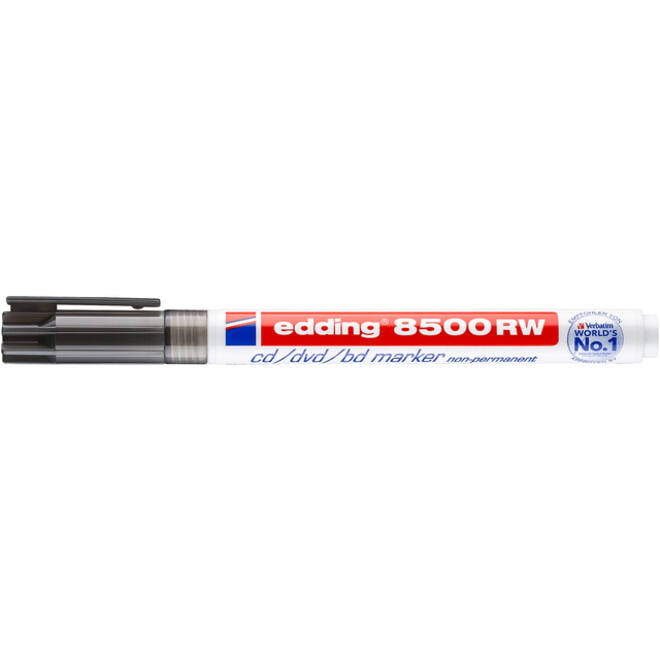 Cd marker edding 8500 rond 1.0mm zwart