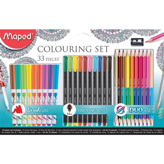 Tekenset Maped 33delig