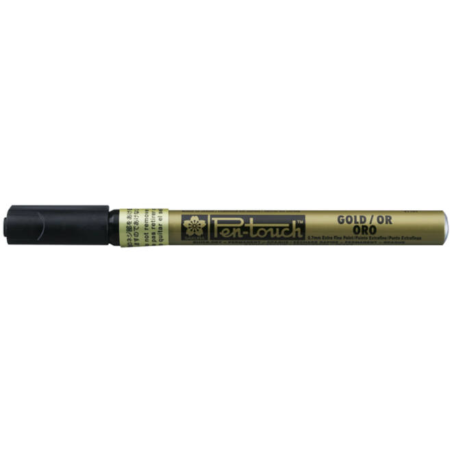 Viltstift Sakura pen-touch EF Goud 1-2mm