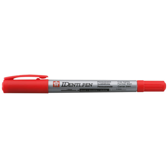 Viltstift Sakura Identi pen rood