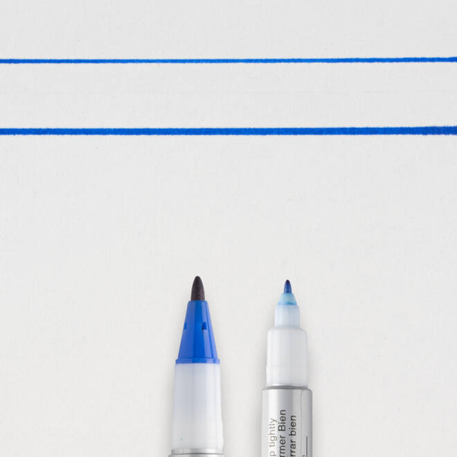Viltstift Sakura Identi pen blauw
