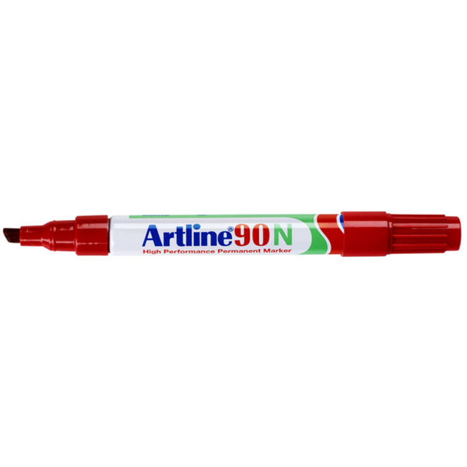 Viltstift Artline 90 schuin 2-5mm rood