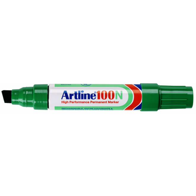 Viltstift Artline 100 schuin 7.5-12mm groen
