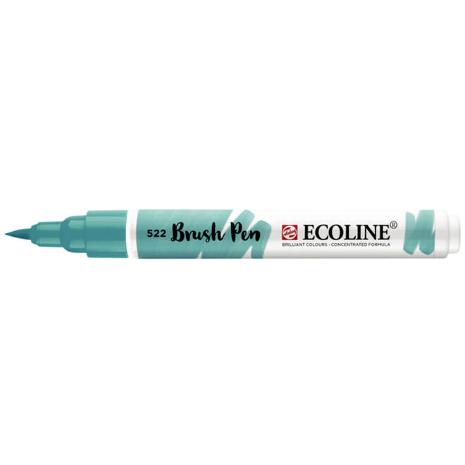 Brushpen Talens Ecoline 522 turquoiseblauw