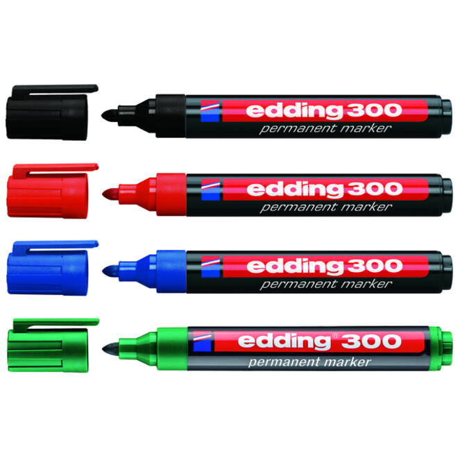 Viltstift edding 300 rond 1.5-3mm groen