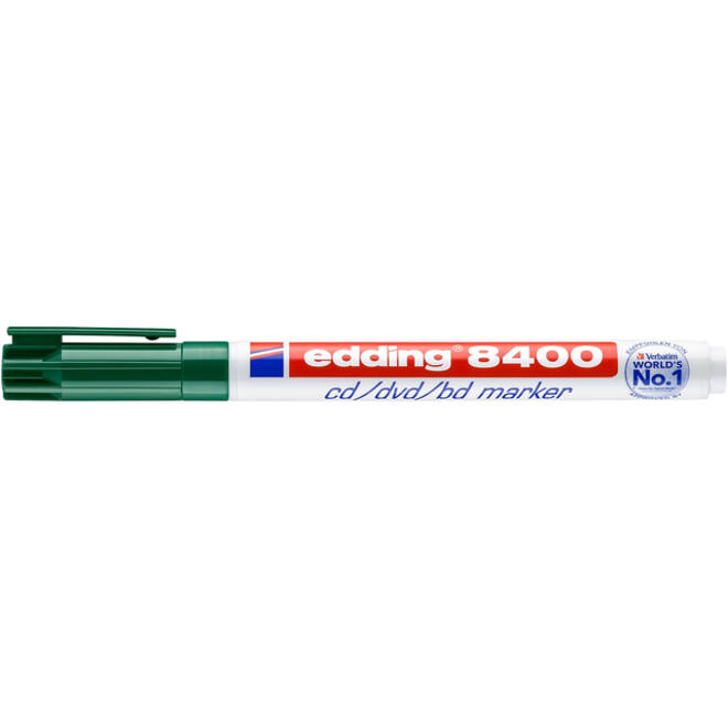 Cd marker edding 8400 rond 0.5-1.0mm groen