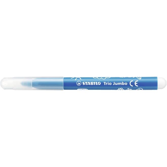 Viltstift STABILO Trio Jumbo 380/12 extra large assorti etui à 12 stuks