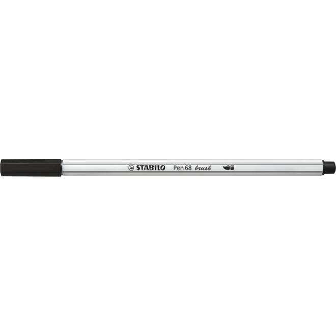 Brushstift STABILO Pen 568/46 zwart