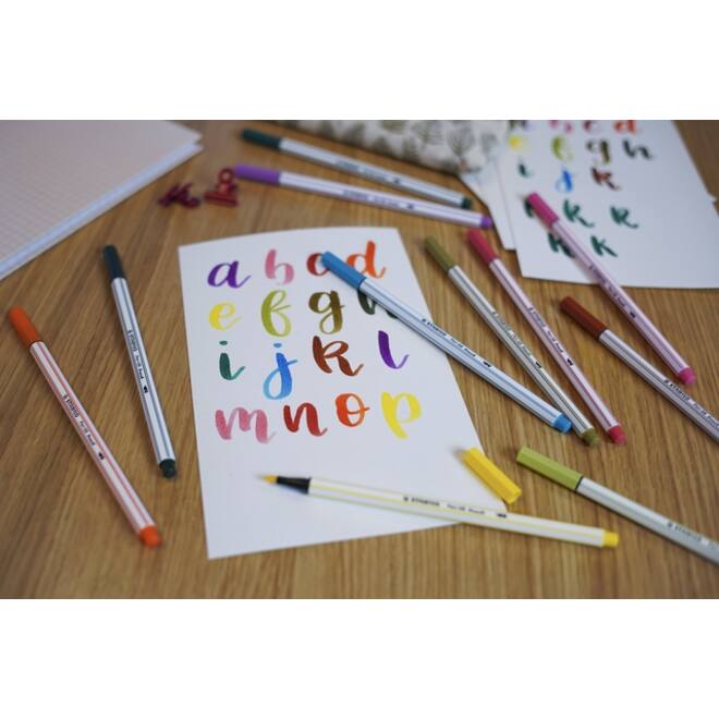 Brushstift STABILO Pen 568/58 lila