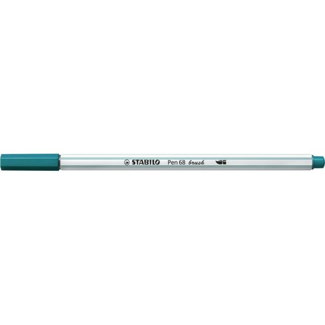 Brushstift STABILO Pen 568/51 turquoiseblauw