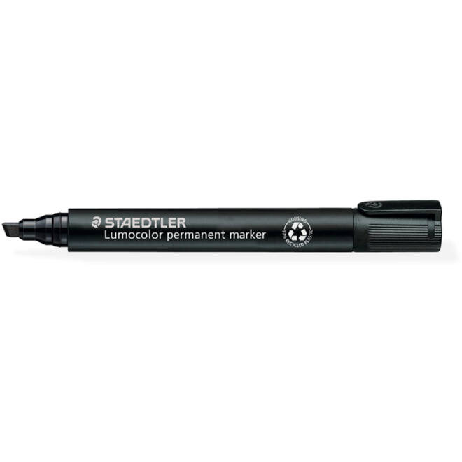 Viltstift Staedtler Lumocolor 350 permanent schuin zwart