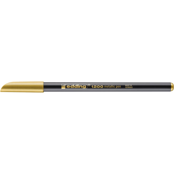 Fineliner edding 1200 053 fijn metallic goud