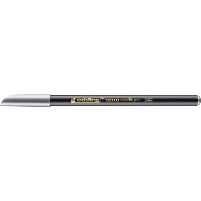 Fineliner edding 1200 054 fijn metallic zilver