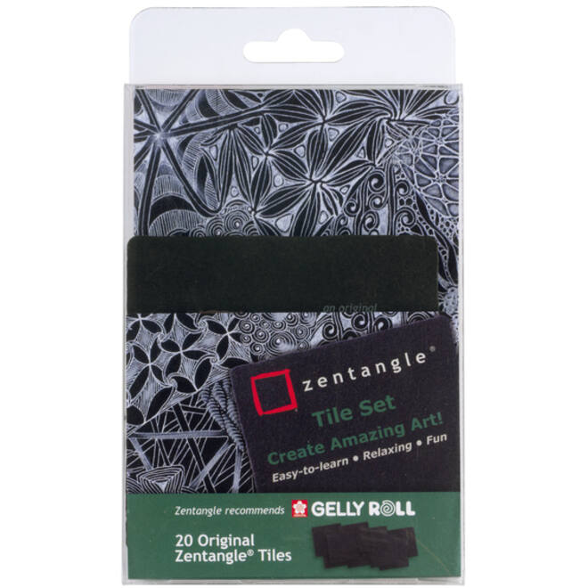 Fineliner Sakura Zentangle tiles 20delig zwart