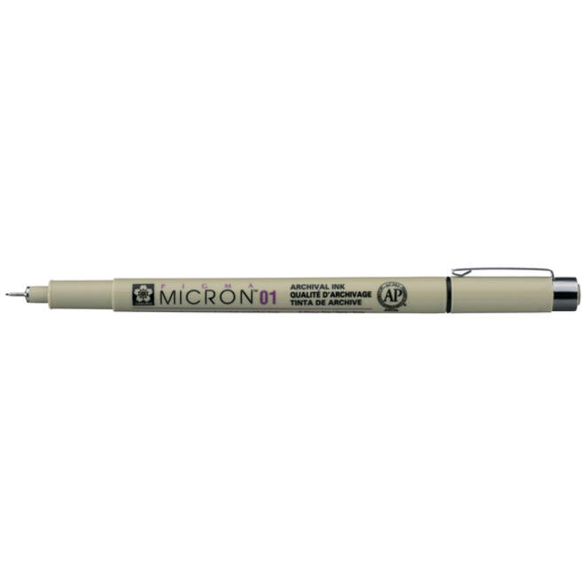 Fineliner Sakura pigma micron zwart 0.25mm