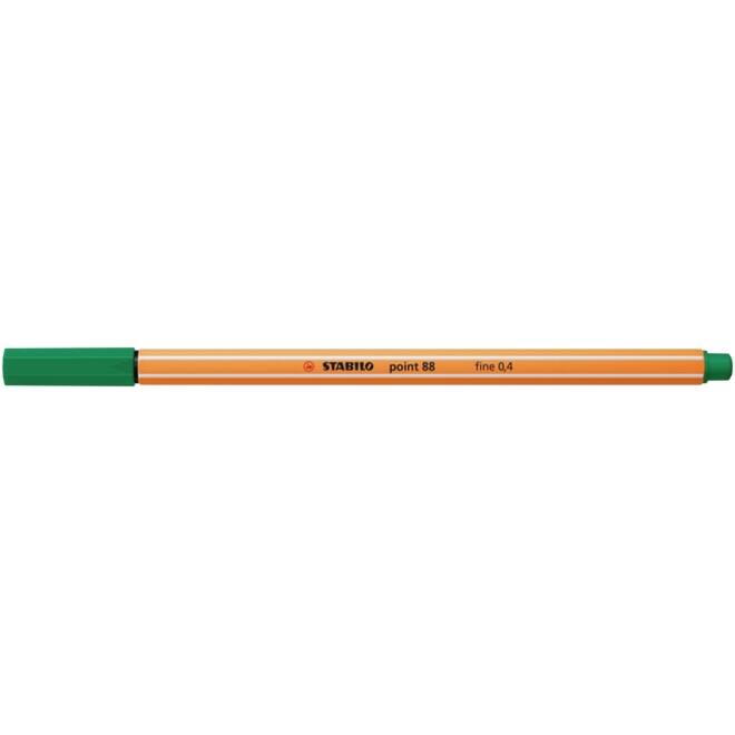 Fineliner STABILO point 88/36 fijn smaragdgroen