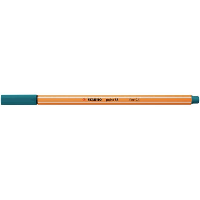 Fineliner STABILO point 88/51 fijn turquoiseblauw