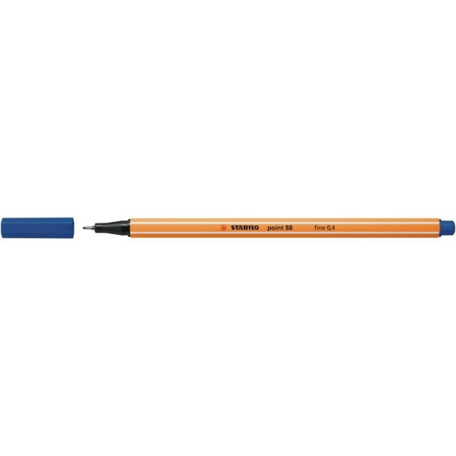 Fineliner STABILO point 88/32 fijn ultramarijnblauw