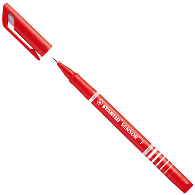 Fineliner STABILO Sensor 189/40 fijn rood