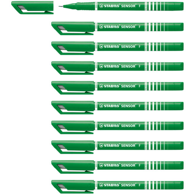 Fineliner STABILO Sensor 189/36 fijn groen