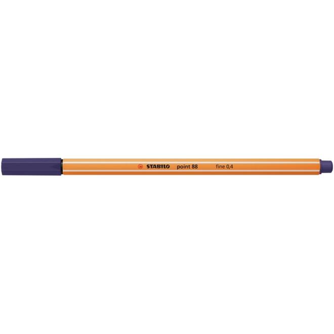 Fineliner STABILO point 88/22 fijn Pruisisch blauw