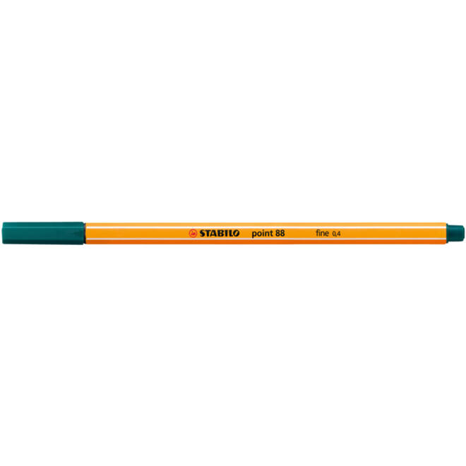 Fineliner STABILO point 88/53 fijn turquoisegroen