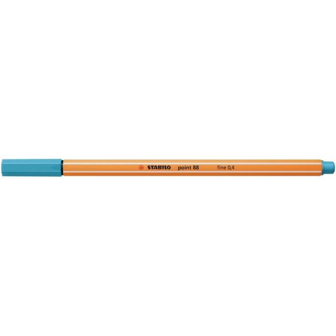Fineliner STABILO point 88/57 fijn azuurblauw