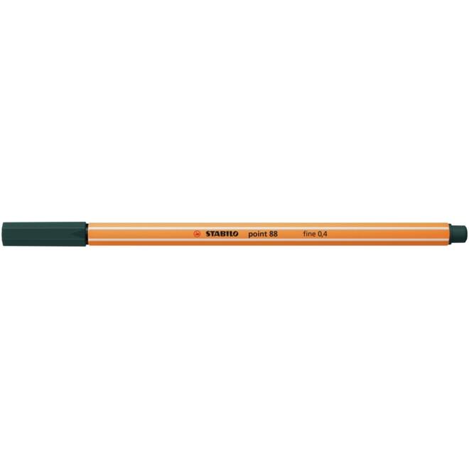 Fineliner STABILO point 88/63 fijn aardegroen