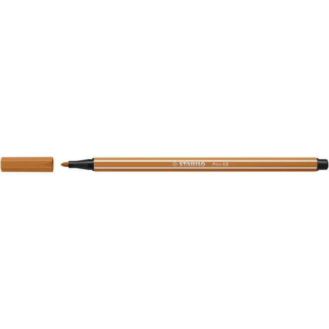 Viltstift STABILO Pen 68/89 medium donker oker
