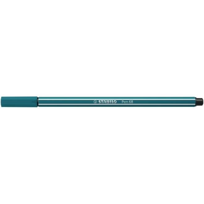Viltstift STABILO Pen 68/51 medium turquoiseblauw