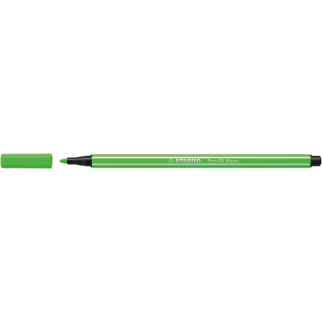 Viltstift STABILO Pen 68/033 medium neon groen