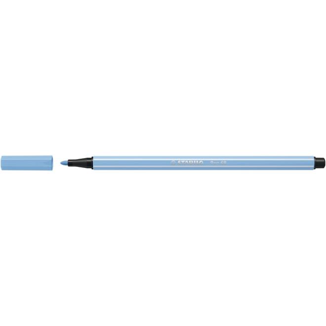 Viltstift STABILO Pen 68/11 medium ijsblauw