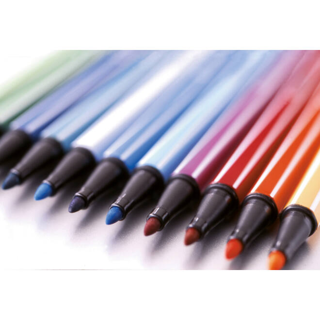 Viltstift STABILO Pen 68/56 medium rozerood